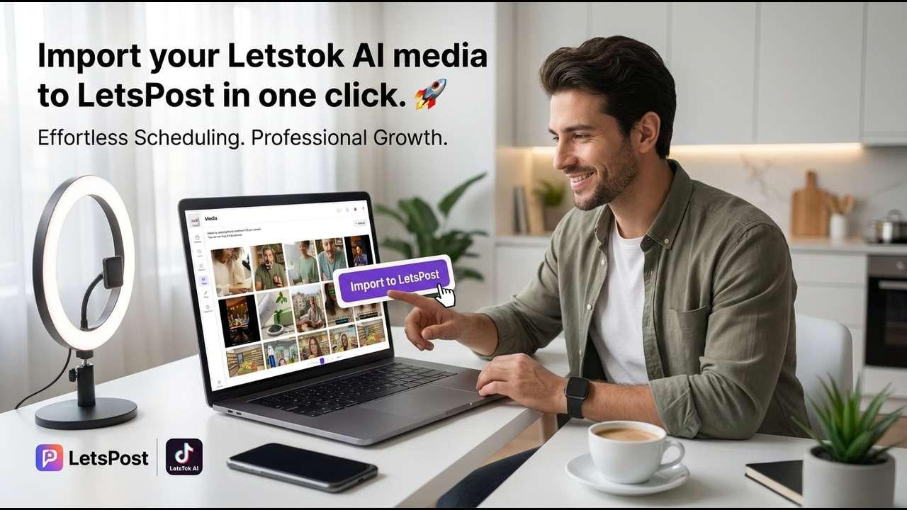 Your social channels, fully managed by LetsTok